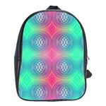 Infinity Circles School Bag (XL) Front