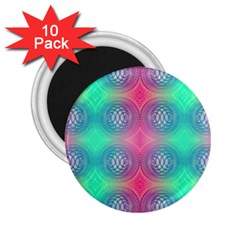 Infinity Circles 2 25  Magnets (10 Pack)  by Thespacecampers