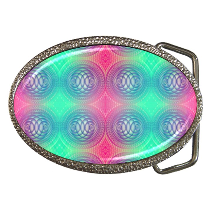 Infinity Circles Belt Buckles