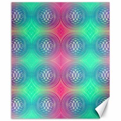 Infinity Circles Canvas 8  X 10  by Thespacecampers