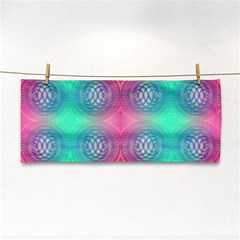 Infinity Circles Hand Towel by Thespacecampers