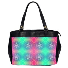 Infinity Circles Oversize Office Handbag (2 Sides) by Thespacecampers