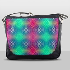 Infinity Circles Messenger Bag by Thespacecampers