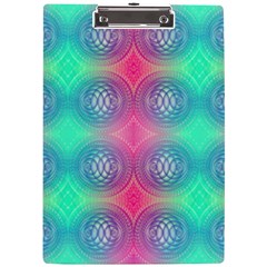 Infinity Circles A4 Clipboard by Thespacecampers