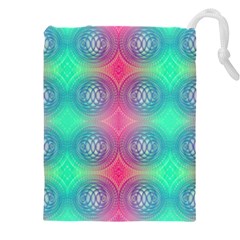 Infinity Circles Drawstring Pouch (5xl)