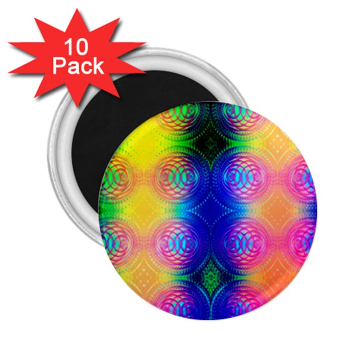 Inverted Circles 2.25  Magnets (10 pack) 