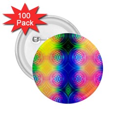 Inverted Circles 2 25  Buttons (100 Pack)  by Thespacecampers