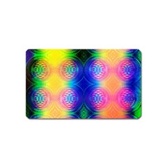 Inverted Circles Magnet (name Card) by Thespacecampers