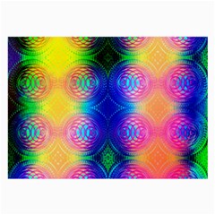 Inverted Circles Large Glasses Cloth (2 Sides) by Thespacecampers