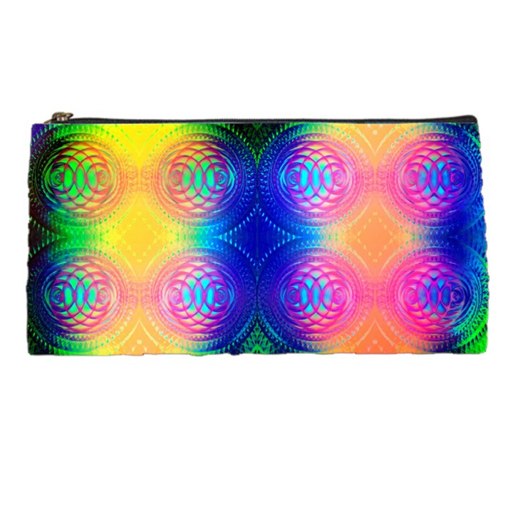 Inverted Circles Pencil Case