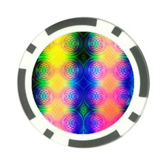 Inverted Circles Poker Chip Card Guard (10 Pack) by Thespacecampers