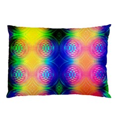 Inverted Circles Pillow Case (two Sides) by Thespacecampers