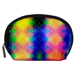 Inverted Circles Accessory Pouch (large) by Thespacecampers