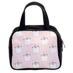 Fluffy Cat Pets Classic Handbag (two Sides) by artworkshop