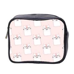 Fluffy Cat Pets Mini Toiletries Bag (two Sides) by artworkshop