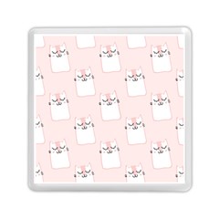 Fluffy Cat Pets Memory Card Reader (square) by artworkshop