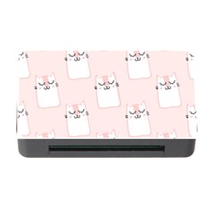 Fluffy Cat Pets Memory Card Reader With Cf by artworkshop