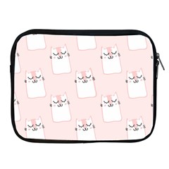 Fluffy Cat Pets Apple Ipad 2/3/4 Zipper Cases by artworkshop