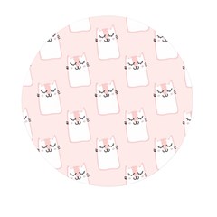 Fluffy Cat Pets Mini Round Pill Box by artworkshop