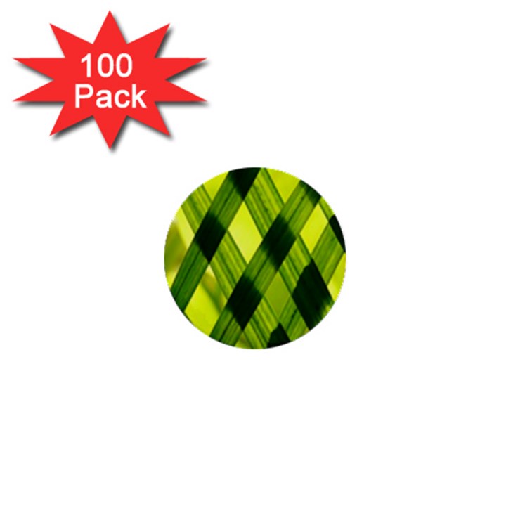 Leaves Grass Woven 1  Mini Buttons (100 pack) 