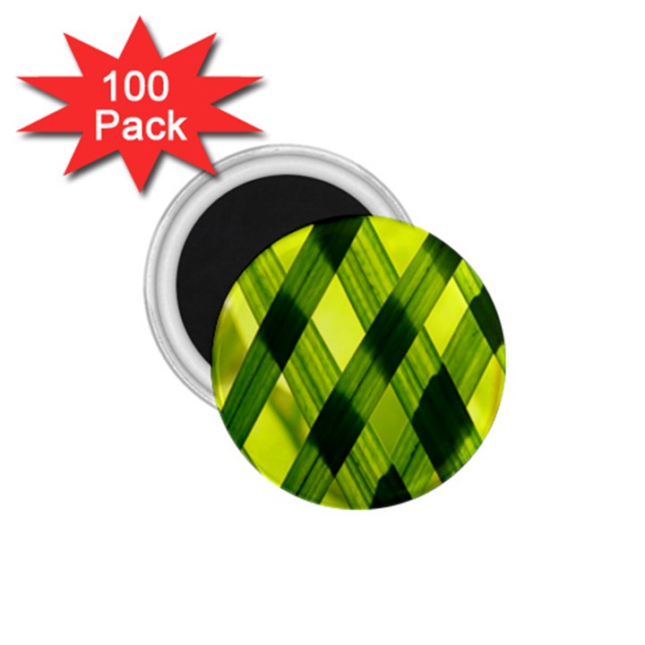 Leaves Grass Woven 1.75  Magnets (100 pack) 