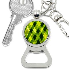 Leaves Grass Woven Bottle Opener Key Chain by artworkshop