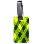 Leaves Grass Woven Luggage Tag (two sides) Front