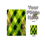 Leaves Grass Woven Playing Cards 54 Designs (Mini) Front - Joker2