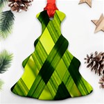 Leaves Grass Woven Christmas Tree Ornament (Two Sides) Back