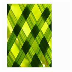 Leaves Grass Woven Large Garden Flag (two Sides) by artworkshop