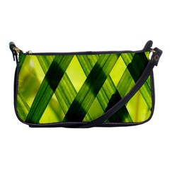 Leaves Grass Woven Shoulder Clutch Bag by artworkshop