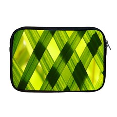 Leaves Grass Woven Apple Macbook Pro 17  Zipper Case by artworkshop