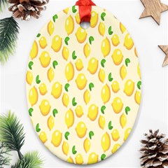 Lemon Ornament (oval) by artworkshop