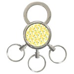 Lemon 3-Ring Key Chain Front