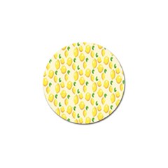 Lemon Golf Ball Marker by artworkshop