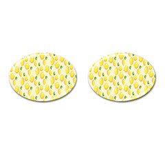 Lemon Cufflinks (oval) by artworkshop