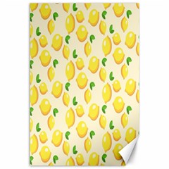 Lemon Canvas 24  X 36  by artworkshop