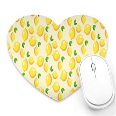 Lemon Heart Mousepads by artworkshop