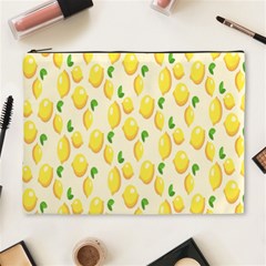 Lemon Cosmetic Bag (xl) by artworkshop