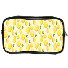 Lemon Toiletries Bag (two Sides) by artworkshop