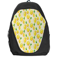 Lemon Backpack Bag by artworkshop