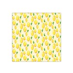 Lemon Satin Bandana Scarf 22  x 22  Front