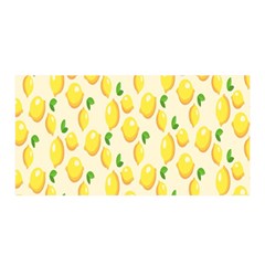 Lemon Satin Wrap 35  X 70  by artworkshop