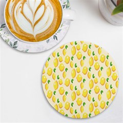 Lemon Uv Print Round Tile Coaster