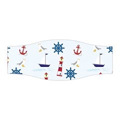 Lighthouse Sail Boat Seagull Stretchable Headband by artworkshop