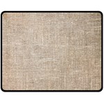 Textile Jute Brown Fleece Blanket (Medium)  60 x50  Blanket Front