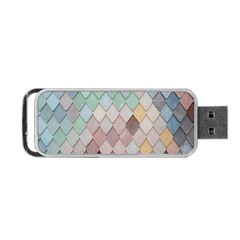 Tiles Shapes Portable Usb Flash (two Sides) by artworkshop