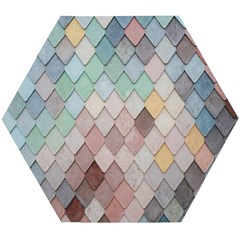 Tiles Shapes Wooden Puzzle Hexagon by artworkshop