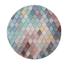 Tiles Shapes Mini Round Pill Box (pack Of 5) by artworkshop