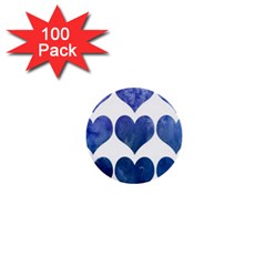 Valentin Heart  Love 1  Mini Buttons (100 Pack)  by artworkshop